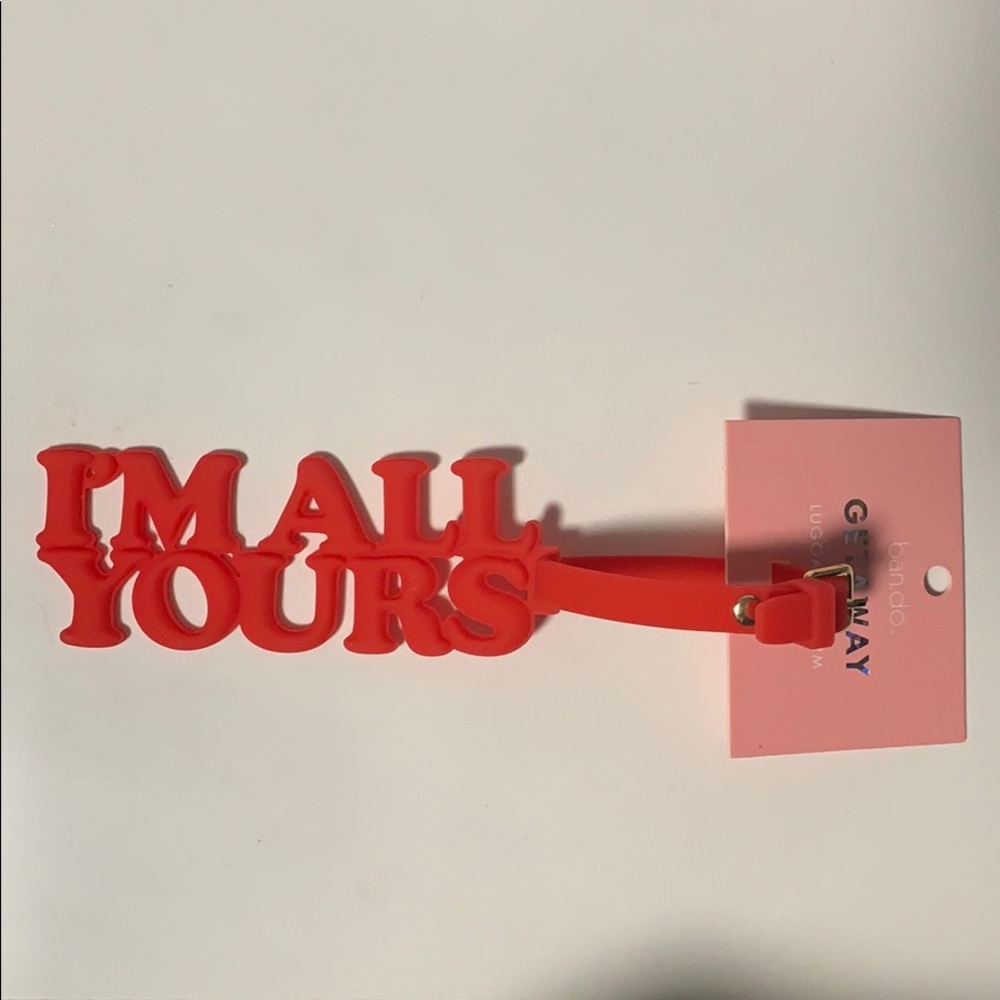!!NWT!! super cute Ban.dō Getaway Luggage Charm